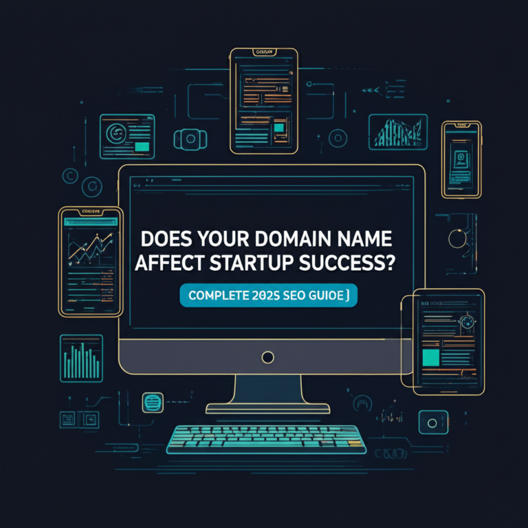 Hero image for blog post: Does Your Domain Name Affect Startup Success? [Complete 2025 SEO Guide]
